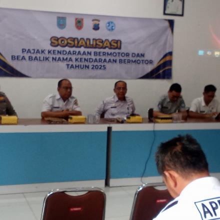 Sosialisasi : Pejak Kendaraan Bermotor dan Bea Balik Nama Kendaraan Bermotor Tahun 2025